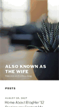 Mobile Screenshot of akathewife.com